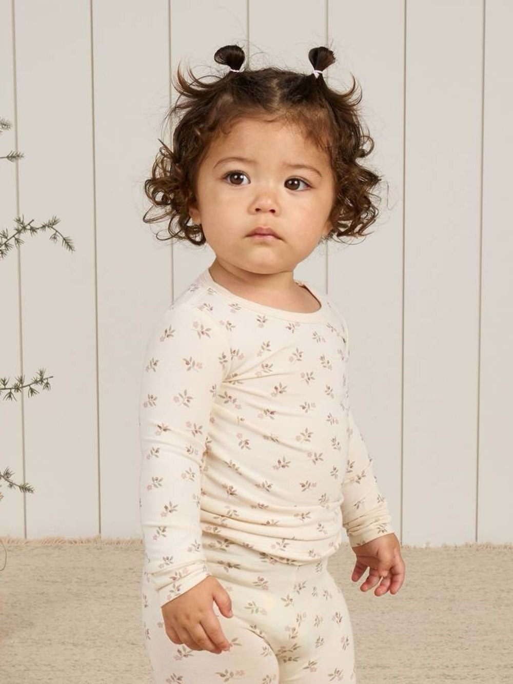 NWT Quincy Mae Signature Bamboo Pajama Set Floral Print